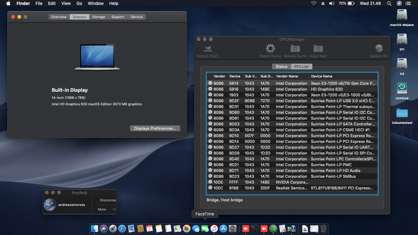 Asus A442UR GA041T [KabyLake R   Intel UHD 620 + I2C] 2